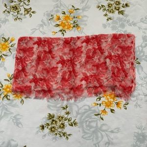 Shades of Pink Floral Scarf